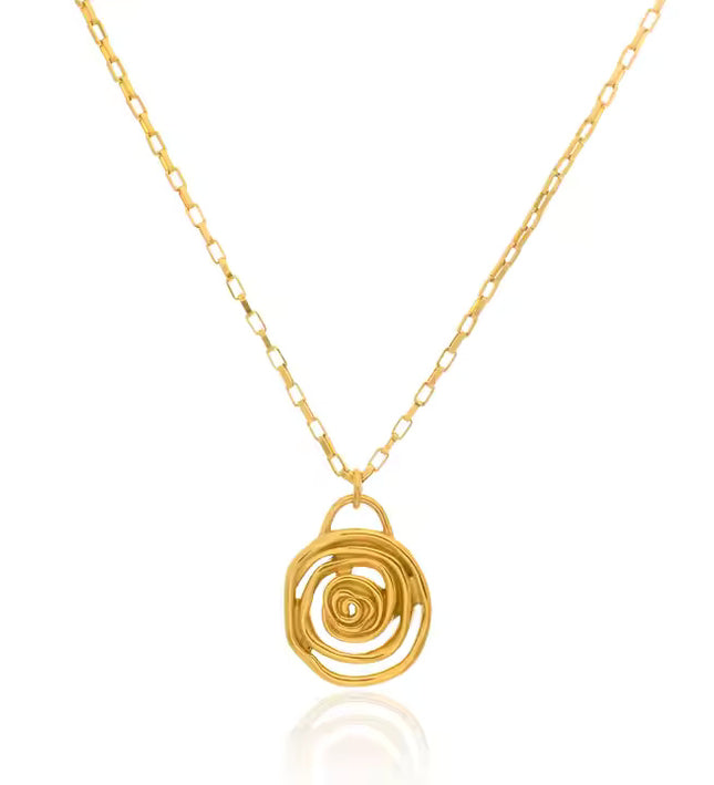 SPIRAL EMBRACE PENDANT