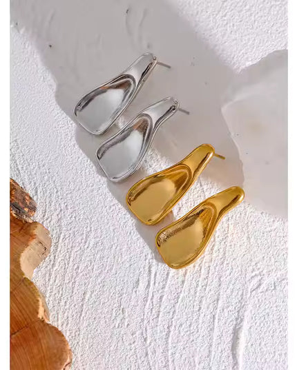 Liquid Gold Sculptural Earrings