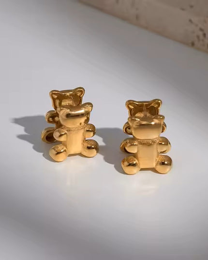 TEDDY CHARM EARRINGS