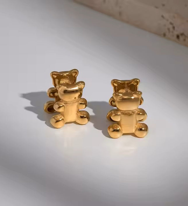 TEDDY CHARM EARRINGS