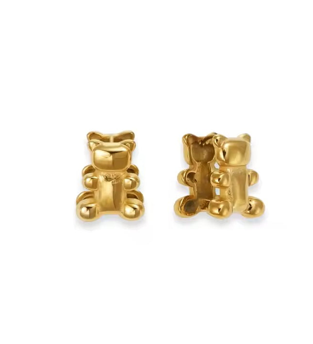 TEDDY CHARM EARRINGS